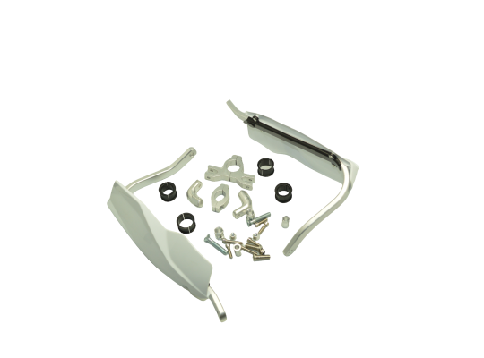 Защита рук OTOM RACING HP-24, белый